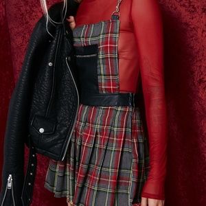 Current Mood Teen Spirit Plaid Dress Dolls Kill